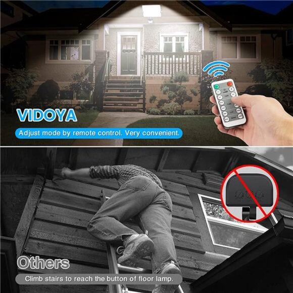 Motion Sensor Outdoor Lights 30 Watt Flood Light Outdoor 3000LM LED Plug in - Picture 3 of 6